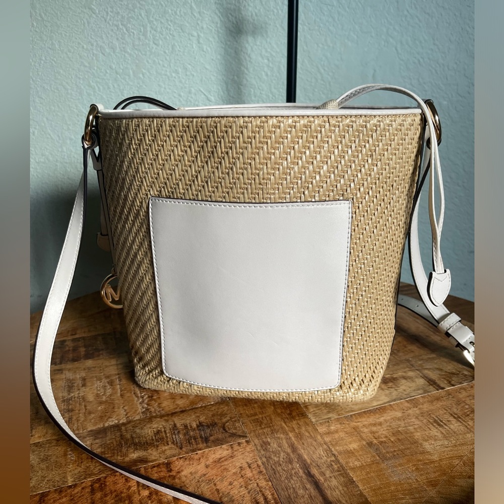 Michael Kors Euc Straw Capsule Eden Medium Bag - image 2